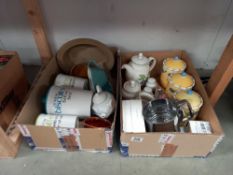 2 boxes of kitchenalia COLLECT ONLY