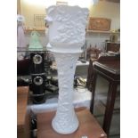 A jardiniere on stand height 86cm - COLLECT ONLY