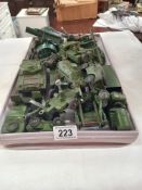 A good selection of Dinky military vehicles