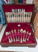 A canteen of silver plated cutlery (38 piece set) COLLECT ONLY