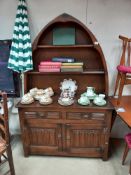 An arched top oak dresser, COLLECT ONLY.