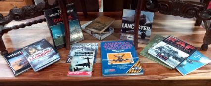 A quantity of books relating to aircraft & war