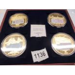 A cased Windsor mint "British Military Money" coin set, limited edition 2004.