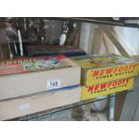 6 boxes of 'newfooty' table soccer, completeness unknown