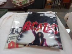 2 vintage original AC/DC tour shirts - Blow up your video & Money talks