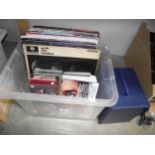 A quantity of records including the Beatles, Wings, John Lennon, plus singles and music videos