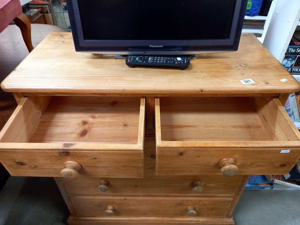 A 5 drawer pine chest of drawers COLLECT ONLY - Image 3 of 3