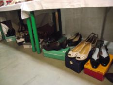15 pairs of ladies shoes, Clarks, K, Footglove, Lotus, Van Dal, Elmdale and 2 pairs made in Italy,