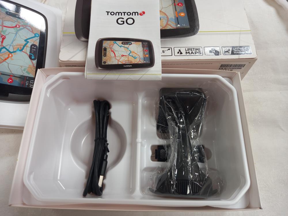 A boxed/unused Tom Tom go 500 sat nav - Image 3 of 3