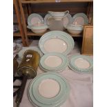 Twenty three pieces of Johnson Bros., dinner ware, COLLECT ONLY.