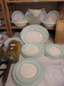 Twenty three pieces of Johnson Bros., dinner ware, COLLECT ONLY.