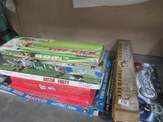 A quantity of football games, including Aussie rules etc - COLLECT ONLY