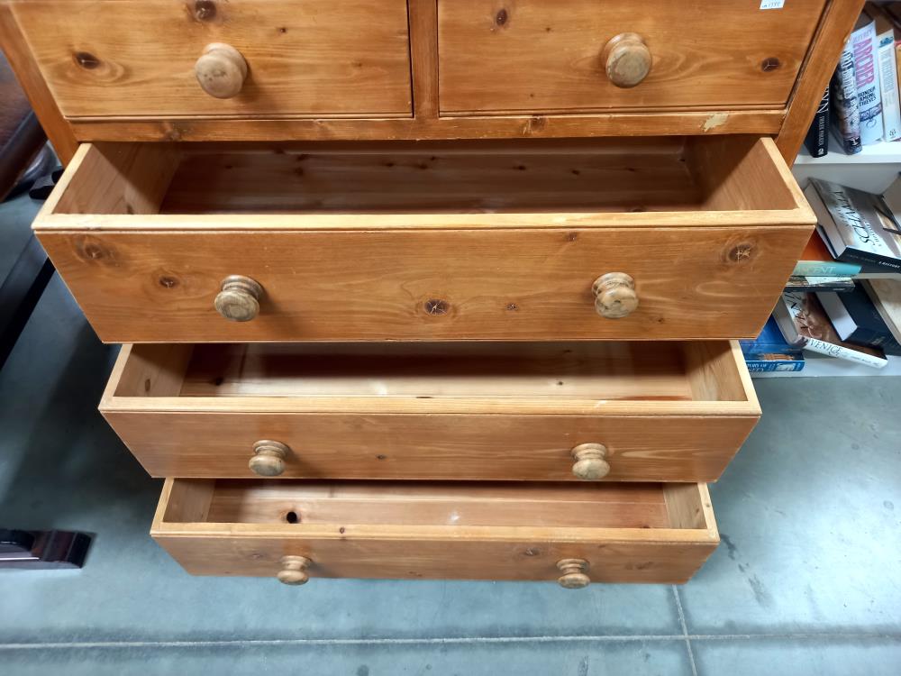 A 5 drawer pine chest of drawers COLLECT ONLY - Image 2 of 3