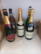 4 bottles of sparkling wine/perry & a bottle of flavoured wine COLLECT ONLY