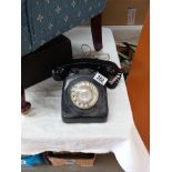 A vintage telephone