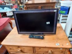 A Panasonic 21" TV & remote COLLECT ONLY