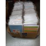 A box of birthday cards