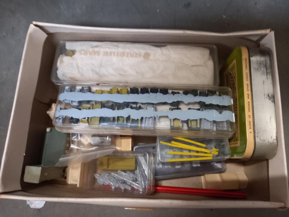 A large box of white metal Phoenix scale miniatures wargamers mint figures etc - Image 2 of 4