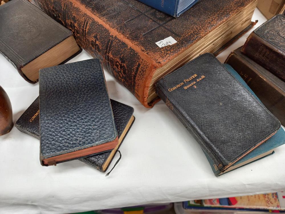 A family bible and others plus a prayer book - Image 2 of 6