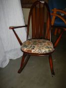 An Ercol rocking chair, COLLECT ONLY.
