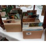 2 boxes of postcards (over 1,500)