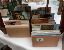 2 boxes of postcards (over 1,500)
