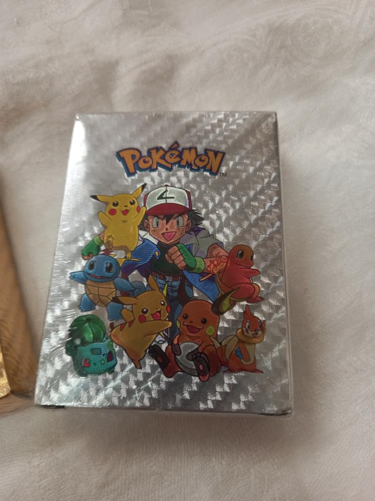 3 sealed Pokemon card sets (gold/silver/black) - Image 4 of 4