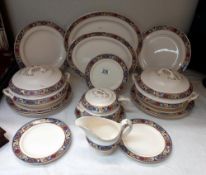 A Keeling & Co., Losel ware dinner set, COLLECT ONLY.