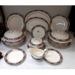 A Keeling & Co., Losel ware dinner set, COLLECT ONLY.