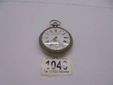 An old pocket watch marked Louis Roskopf, S A Patent, in working order.