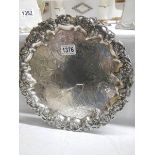 An early Victorian Sheffield plate tray.