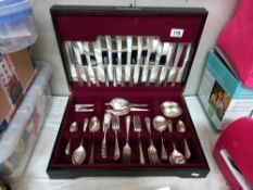 A 6 piece setting cased cutlery set (approximately 68 pieces)