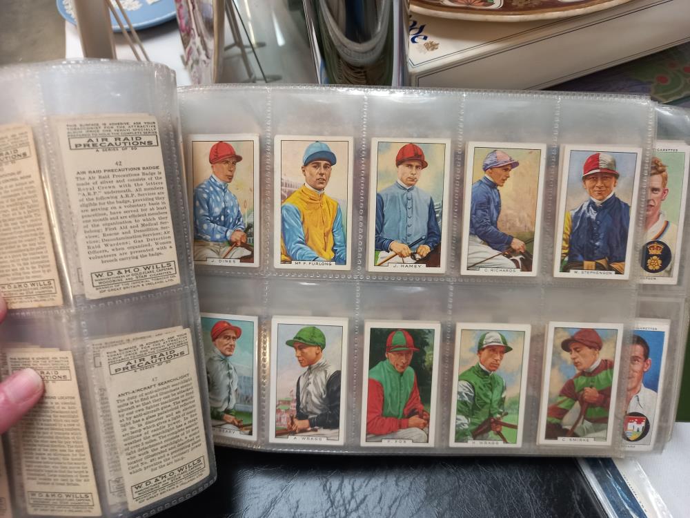 3 cigarette card folders with 10 sets in each - Image 4 of 6