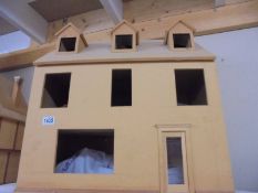 A part completed dolls house, COLLECT ONLY.