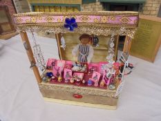 A doll house market stall selling trinkets. COLLECT ONLY.