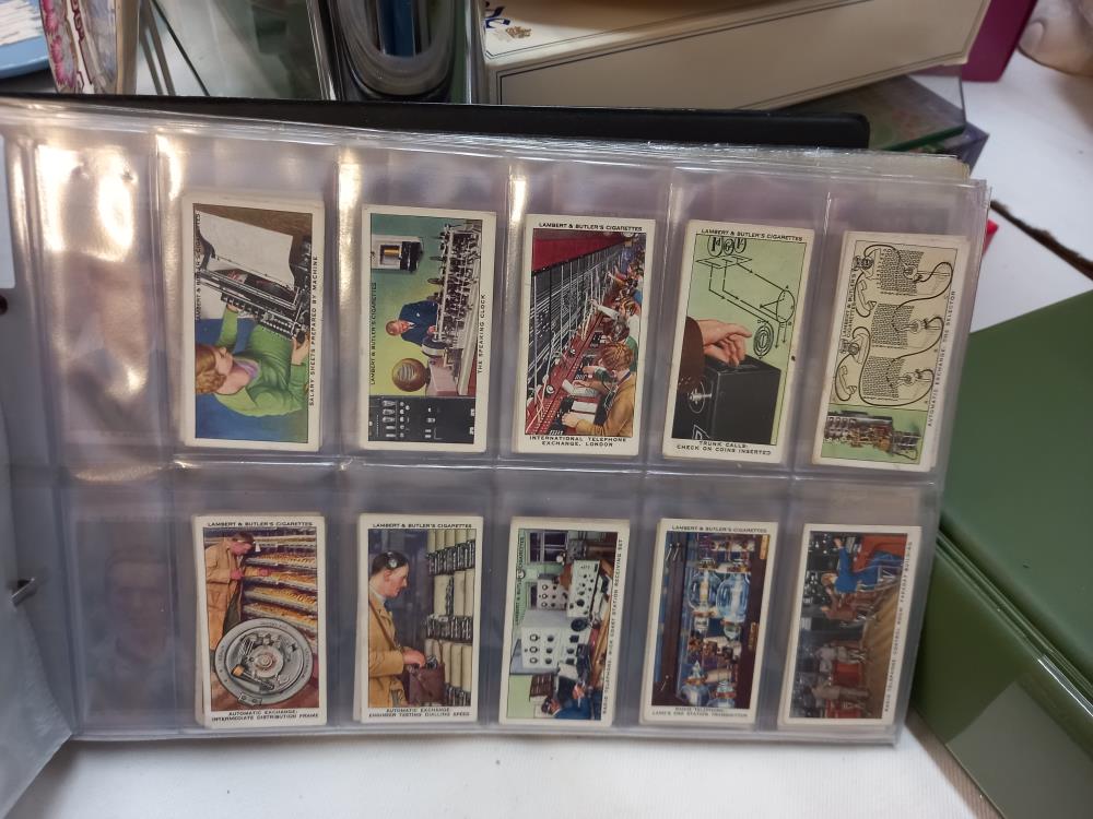 3 cigarette card folders with 10 sets in each - Image 5 of 6