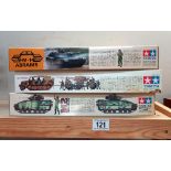 3 Tamiya 1/35 military vehicles model kits still bagged