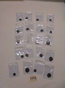 A quantity of metal detector coin finds inc Henry III silver penny, London Mint 13th century & Roman