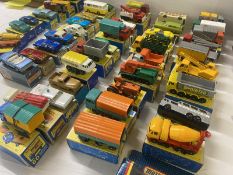 48 boxed Matchbox 1-75 series vehicles inc. Superfast (8 in repro boxes) models in good condition