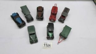 A quantity of post war Dinky toys.