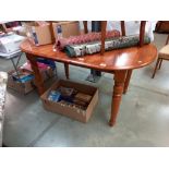 A pine dining table COLLECT ONLY.