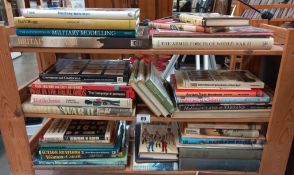 A qty of military reference books including yeoman of the guard etc