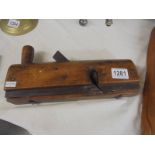 An early unusual moulding plane.