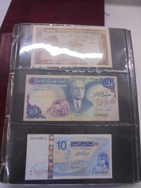 An excellent collection of world bank notes including UK, Asia, USA, Africa etc., 7 albums, - Image 46 of 75