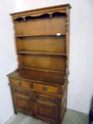 A small oak dresser, COLLECT ONLY.
