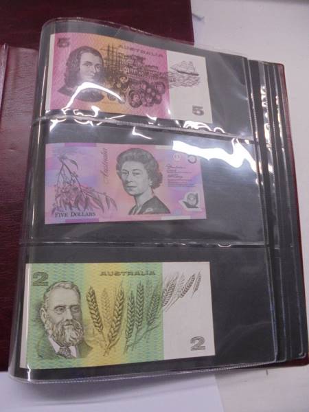 An excellent collection of world bank notes including UK, Asia, USA, Africa etc., 7 albums, - Image 18 of 75