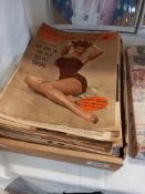 A complete year (almost) of 1956 Picturegoer and entertainment weekly, missing 1st copy and second