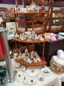A good selection of crested china including Arcadian, Shelley and Goss