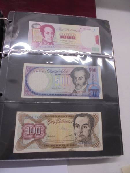 An excellent collection of world bank notes including UK, Asia, USA, Africa etc., 7 albums, - Image 16 of 75