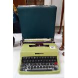 A vintage Olivetti letters 32 typewriter